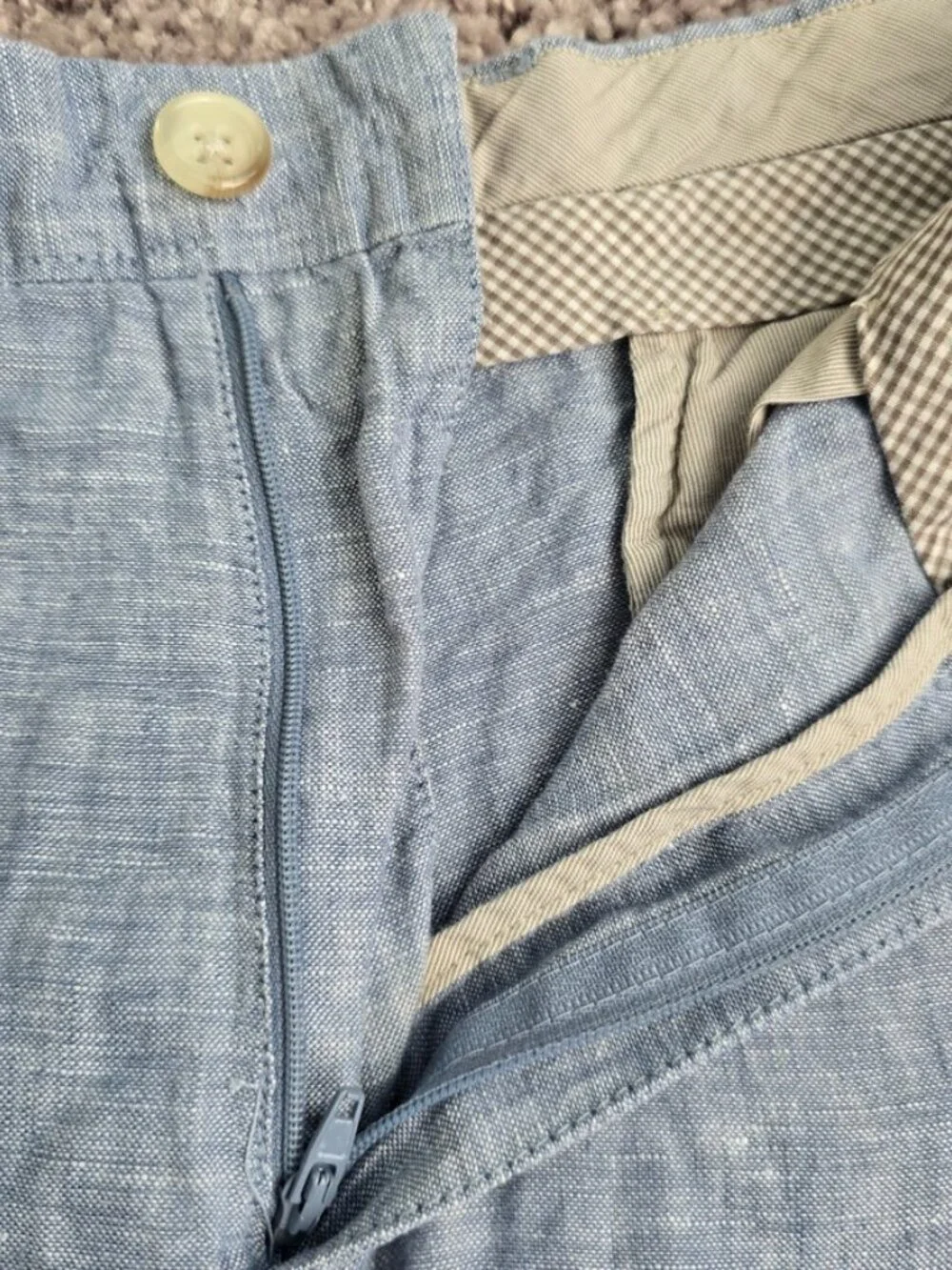 Banana Republic Mens Linen Shorts 11